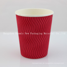 Biologisch abbaubare maßgeschneiderte Formpapier Tasse für Kaffee